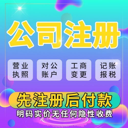 南阳代办注册公司流程及费用